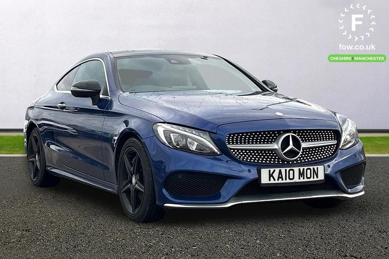 Used Mercedes C250 Active 2016 Blue Coupe