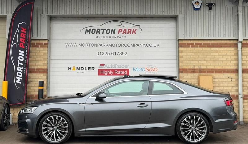 Used Audi A5 S-Line 2017 Grey Coupe