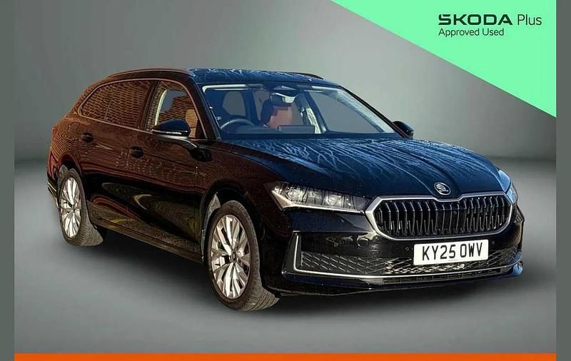Used Skoda Superb SE L 200 HP (147 kW) 2025 Black Estate