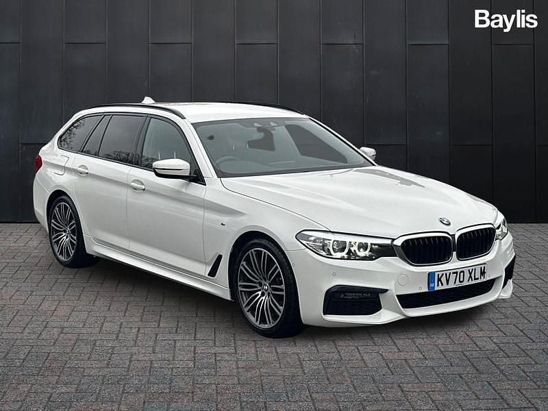 Used BMW 520 M Sport 2020 White Estate