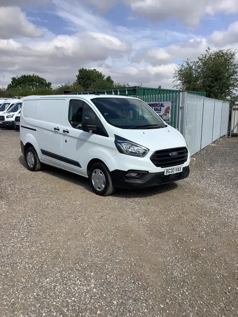 Used Ford Transit Custom 130 HP (95 kW) 2020 White Van