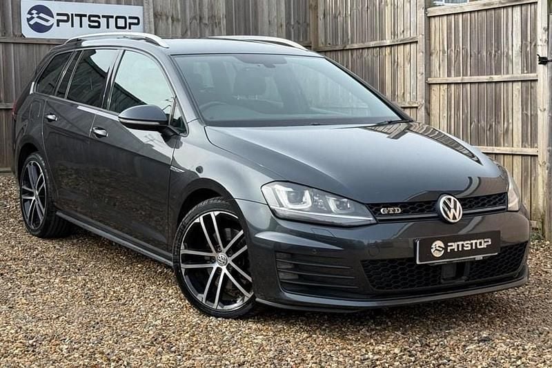 Used VW Golf VII GTD 184 HP (135 kW) 2016 Grey Estate