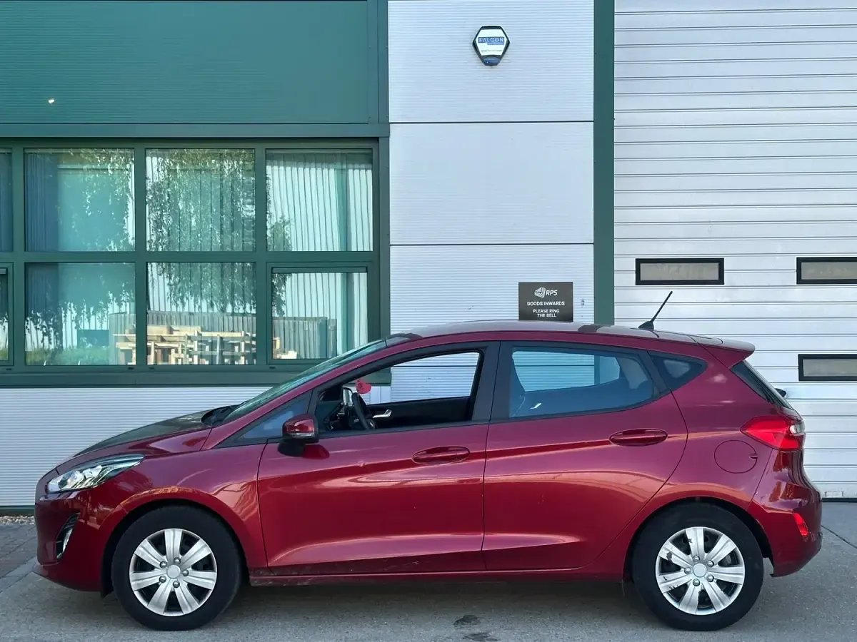 Used Ford Fiesta Titanium 2018 Red Hatchback