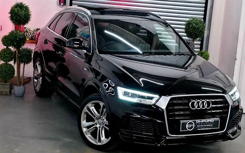 Used Audi Q3 S-Line 150 HP (110 kW) 2018 Black SUV