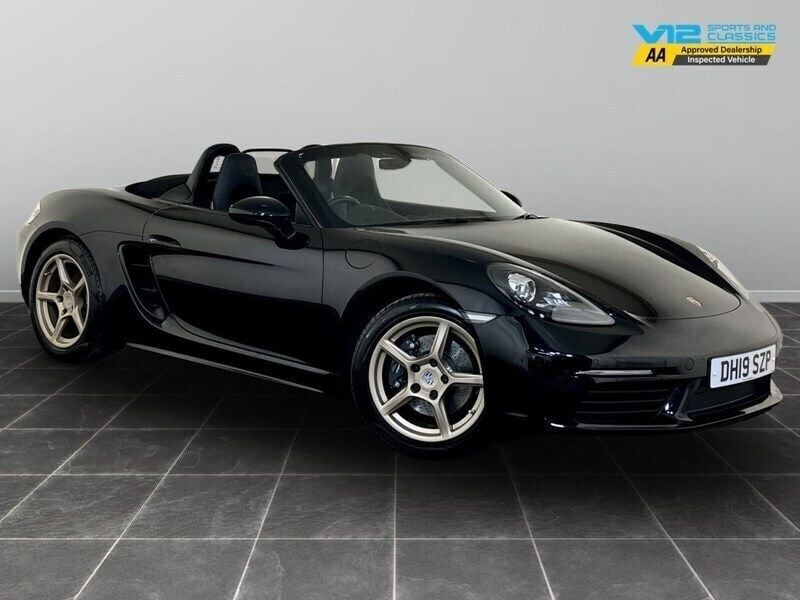 Black Used 2019 Porsche Boxster Cabriolet | £35,295 (Fair price) - Image 1/2