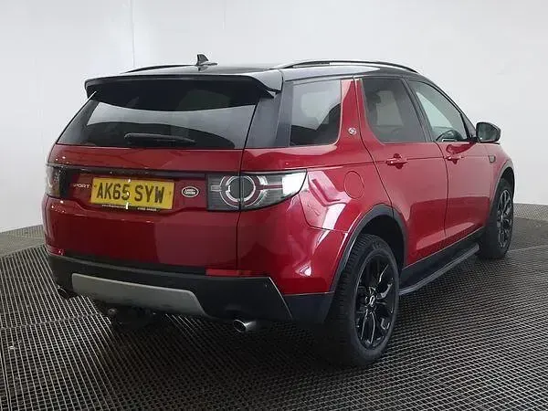 Used Land Rover Discovery Sport HSE 177 HP (130 kW) 2015 Red SUV