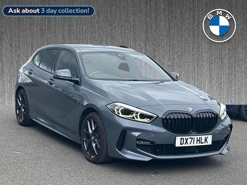 Grey Used 2021 BMW 118 M Sport Hatchback | £21,099 (Fair price) - Image 1/4