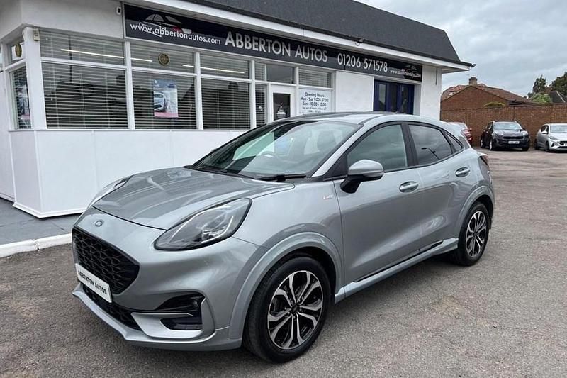 Silver Used 2022 Ford Puma ST-Line SUV | £14,495 (Fair price) - Image 1/1
