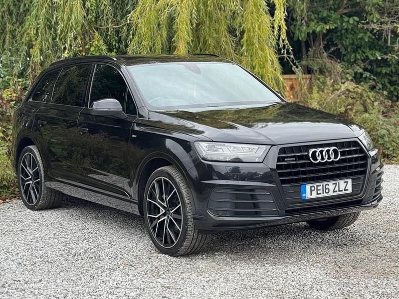 Used Audi Q7 S-Line 2016 Black SUV
