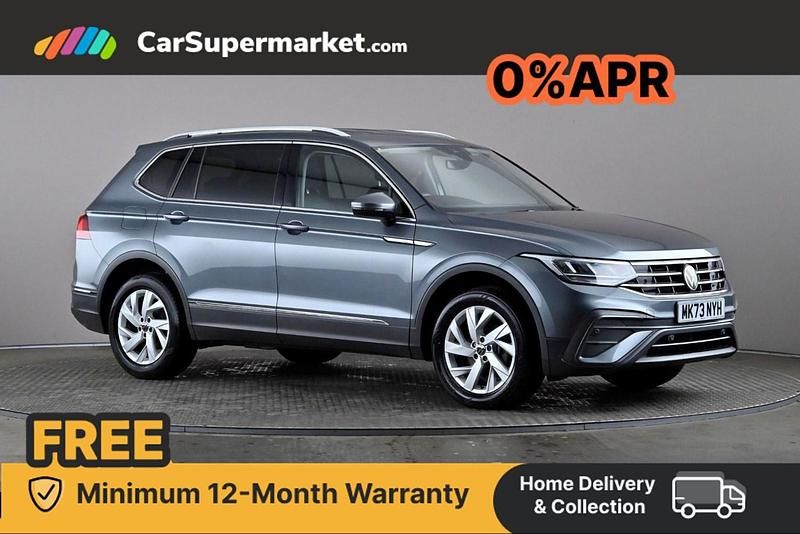 Grey Used 2023 VW Tiguan Allspace Life SUV | £32,997 - Image 1/4