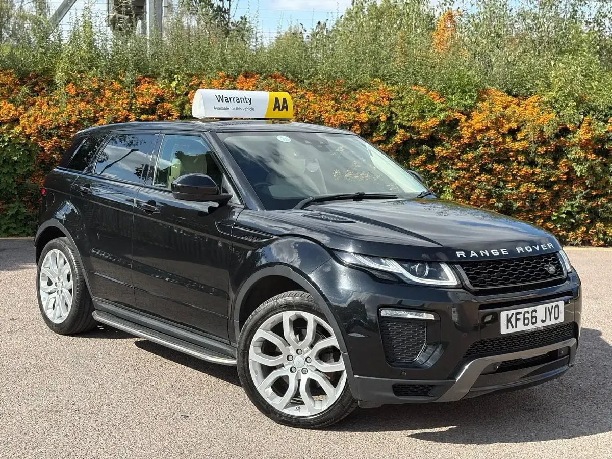 Used Land Rover Range Rover evoque HSE Dynamic 2016 Black SUV