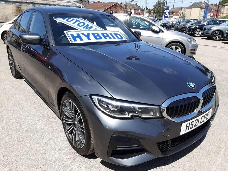 Grey Used 2021 BMW 330e M Sport Sedan | £10,559 (Fair price) - Image 1/3