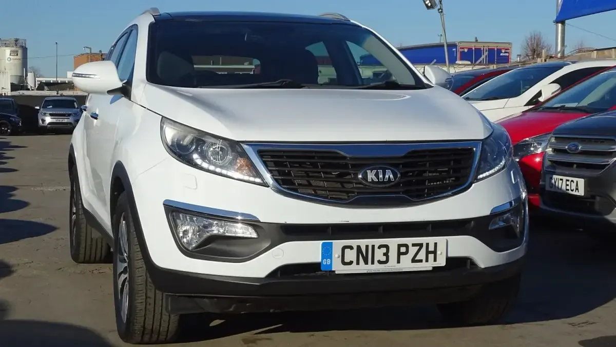 Używany Kia Sportage 115 KM (84 kW) 2013 Biały SUV