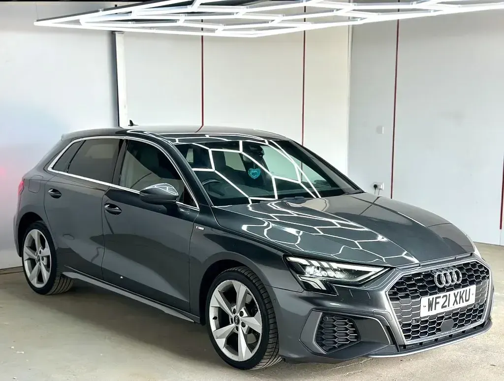 Used Audi A3 Sportback S-Line 2021 Grey Hatchback