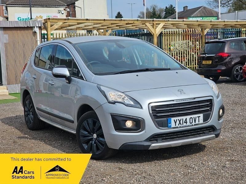 Silver Used 2014 Peugeot 3008 Active Hatchback | £5,150 (Fair price) - Image 1/4