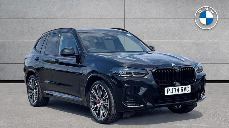 Black Used 2024 BMW X3 M Sport SUV | £46,490 (Expensive) - Image 1/4