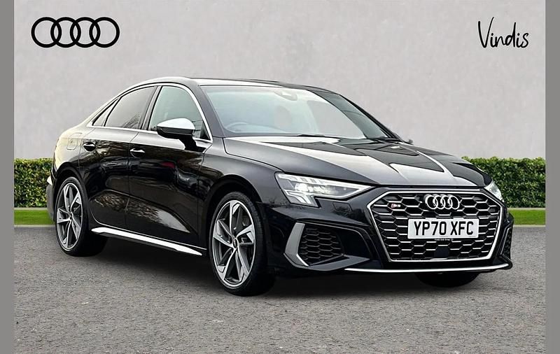 Black Used 2020 Audi S3 Comfort Sedan | £28,400 (Fair price) - Image 1/4