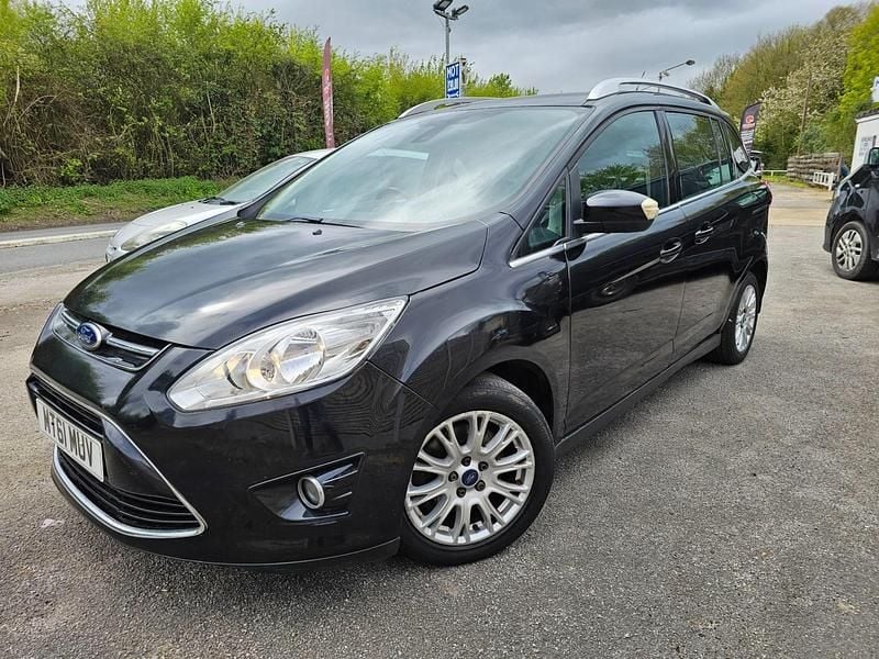 Used Ford Grand C-Max Titanium 125 HP (91 kW) 2011 Black MPV