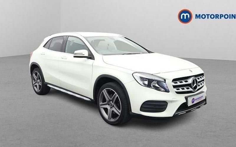Used Mercedes GLA220 AMG line 177 HP (130 kW) 2017 White SUV