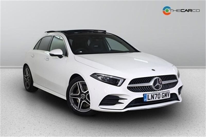 White Used 2020 Mercedes A250 AMG Line Premium Plus Hatchback | £22,775 (A bit pricey) - Image 1/1
