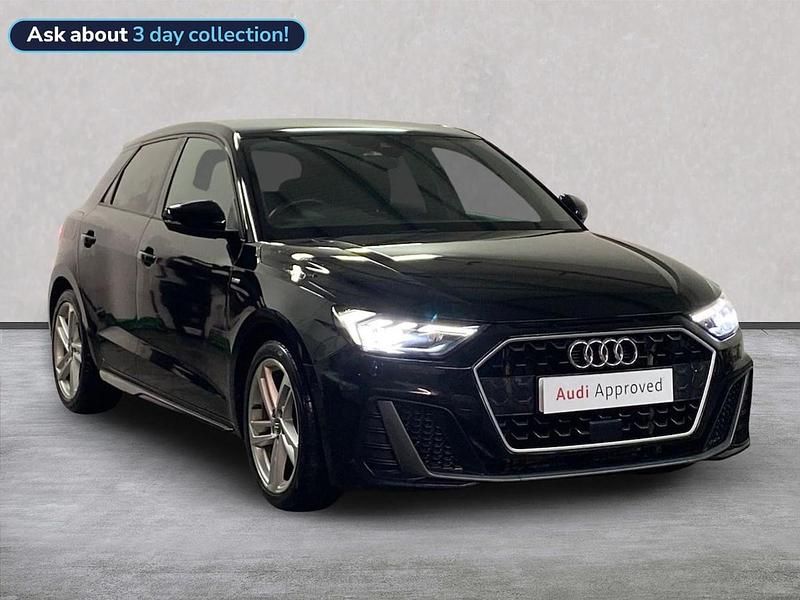 Black Used 2019 Audi A1 S-Line Hatchback | £15,753 (Fair price) - Image 1/4