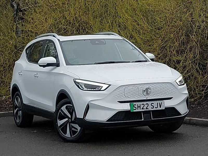 Used MG ZS Trophy Connect 129 kW (176 HP) 2022 White SUV