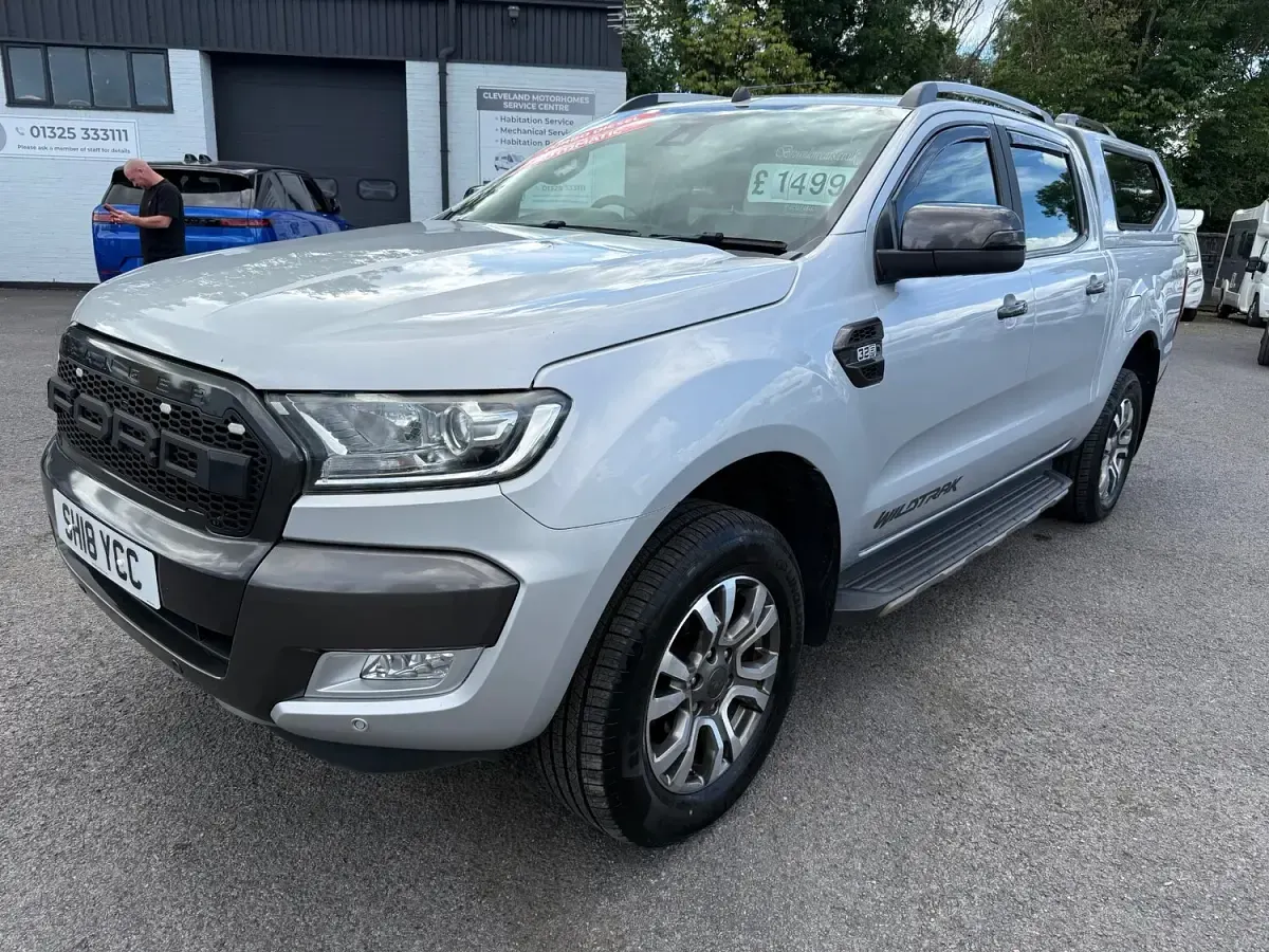 Used Ford Ranger Wildtrack 200 HP (147 kW) 2018 Silver Pickup