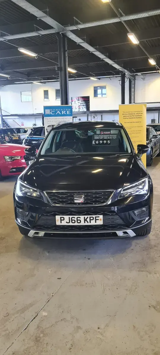 Used Seat Ateca Ecomotive 115 HP (84 kW) 2016 Black SUV