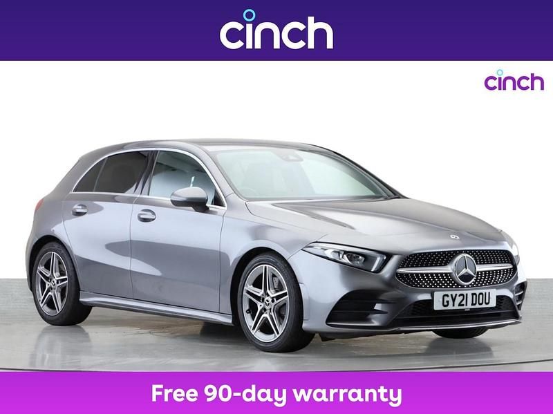 Grey Used 2021 Mercedes A220 AMG line Hatchback | £19,799 (Fair price) - Image 1/3