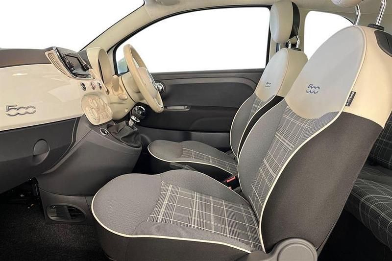 Used Fiat 500 Lounge 69 HP (50 kW) 2017 White Hatchback