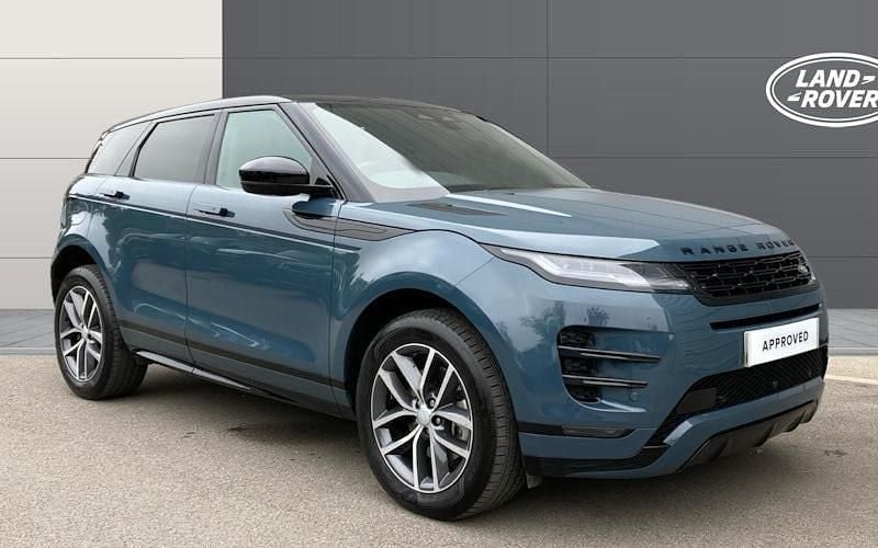 Blue Used 2023 Land Rover Range Rover evoque HSE Dynamic SUV | £39,621 - Image 1/4
