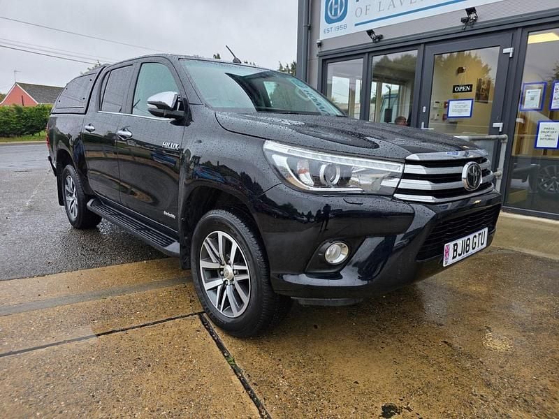 Used Toyota HiLux 2018 Black Pickup