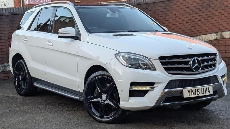 Used Mercedes ML250 AMG line 2015 White SUV