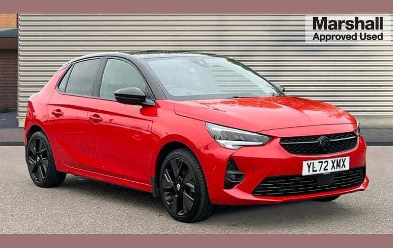 Used Vauxhall Corsa-e Edition 100 kW (136 HP) 2022 Red Hatchback