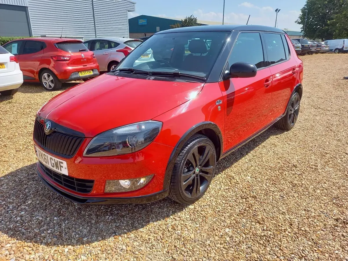 Used Skoda Fabia Monte Carlo 105 HP (77 kW) 2011 Red Hatchback