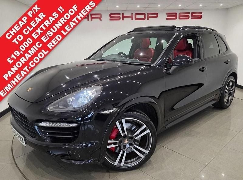 Black Used 2014 Porsche Cayenne Turbo SUV | £13,900 - Image 1/4