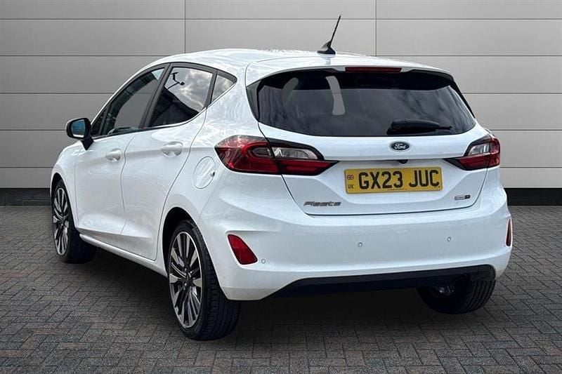 Used Ford Fiesta Titanium X 125 HP (91 kW) 2023 White Hatchback