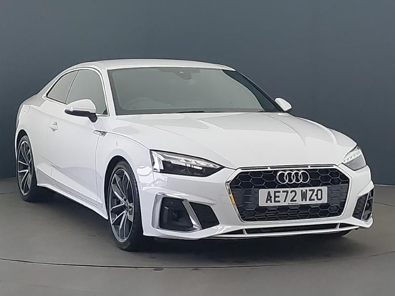 Used Audi A5 S-Line 204 HP (150 kW) 2022 White Coupe