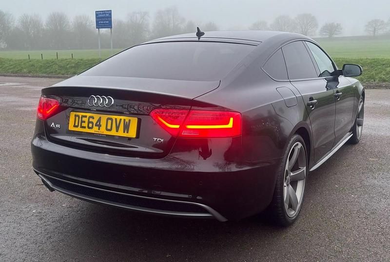 Used Audi A5 Sportback Black Edition 177 HP (130 kW) 2014 Black Hatchback