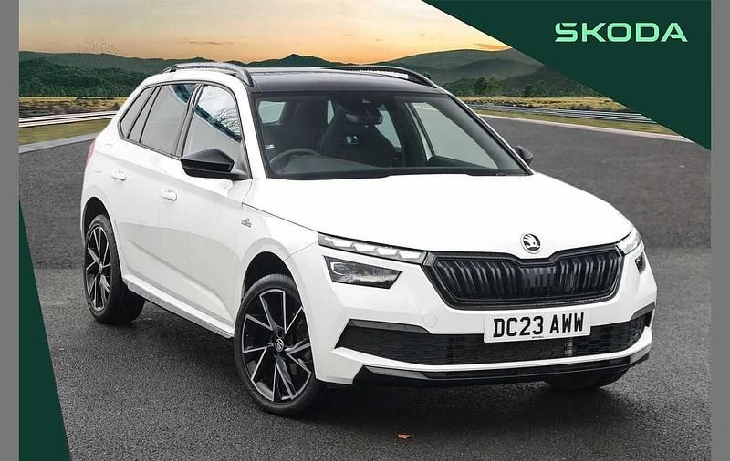 Used Skoda Kamiq Monte Carlo 147 HP (108 kW) 2023 Candy white SUV