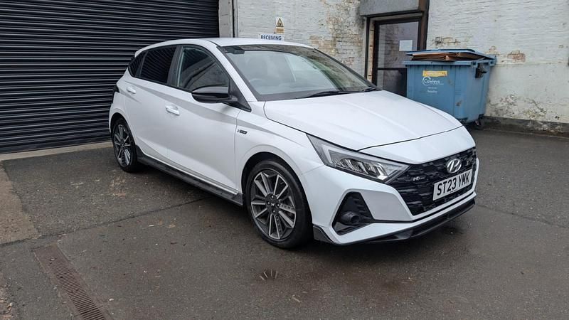 Used Hyundai i20 N Line 2023 White Hatchback
