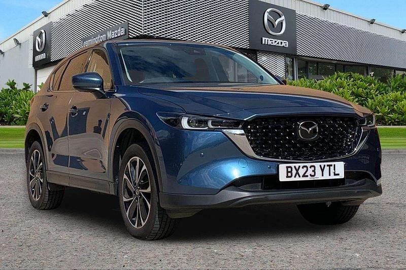 Blue Used 2023 Mazda CX-5 Exclusive-Line SUV | £22,790 (Fair price) - Image 1/3