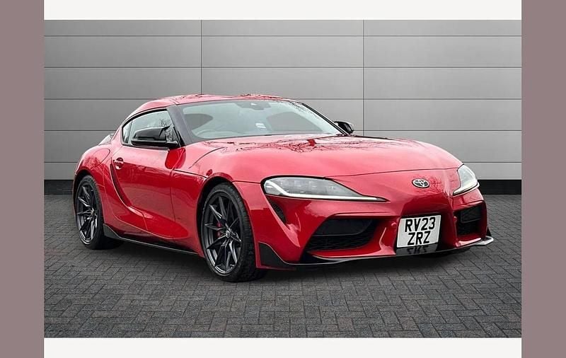 Used Toyota Supra 340 HP (250 kW) 2023 Red Coupe
