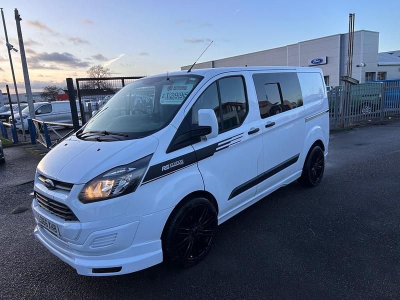 Used Ford Transit Custom 105 HP (77 kW) 2016 White Van