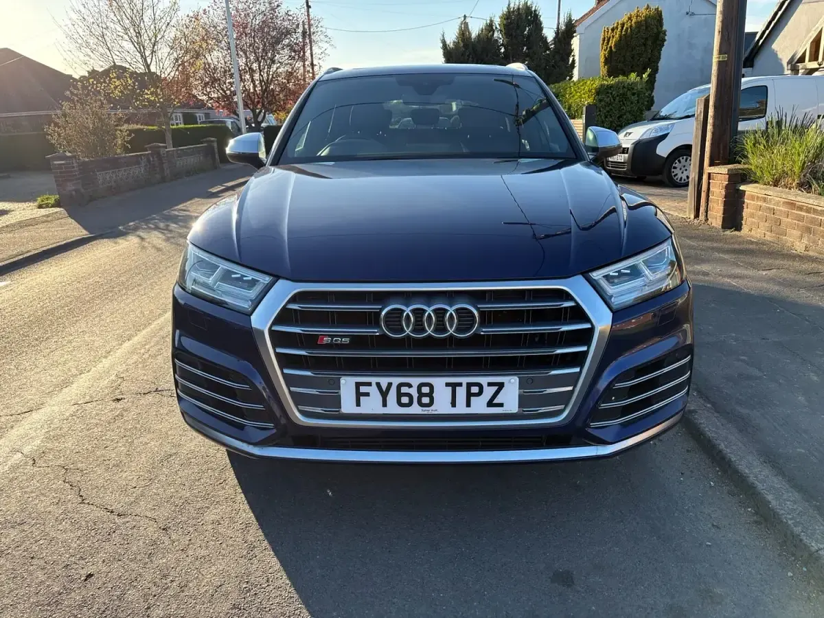 Used Audi SQ5 354 HP (260 kW) 2018 Blue SUV