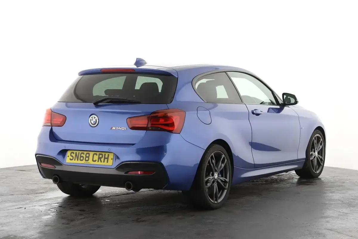 Used BMW M140 M Sport 2019 Blue Hatchback