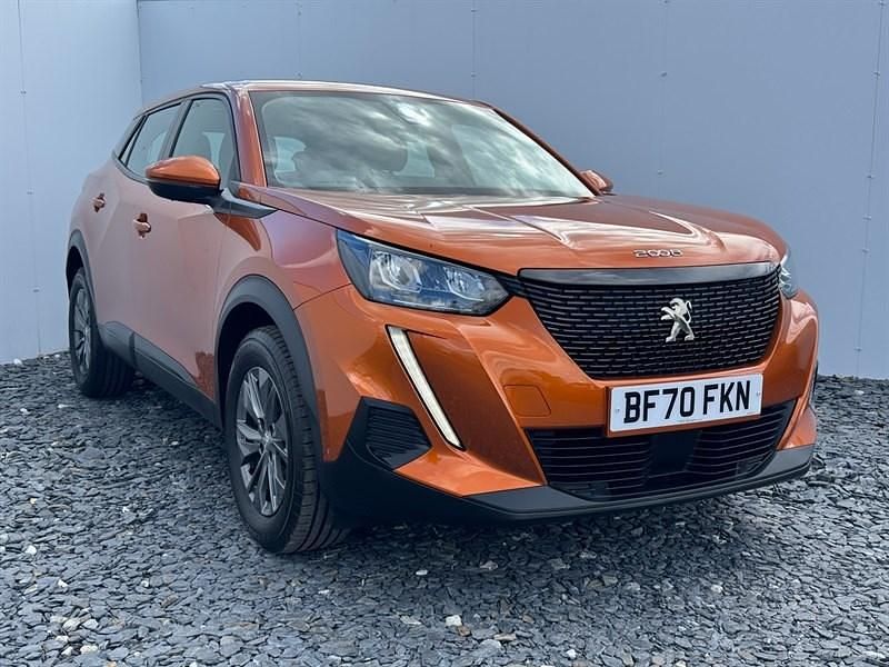 Orange Used 2020 Peugeot 2008 Active SUV | £11,895 (Fair price) - Image 1/4