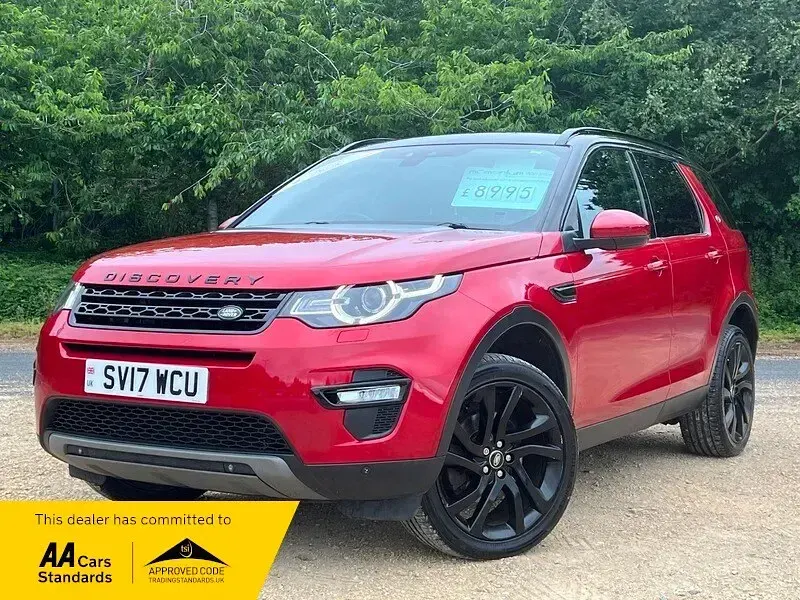 Used Land Rover Discovery Sport HSE 180 HP (132 kW) 2017 Red SUV