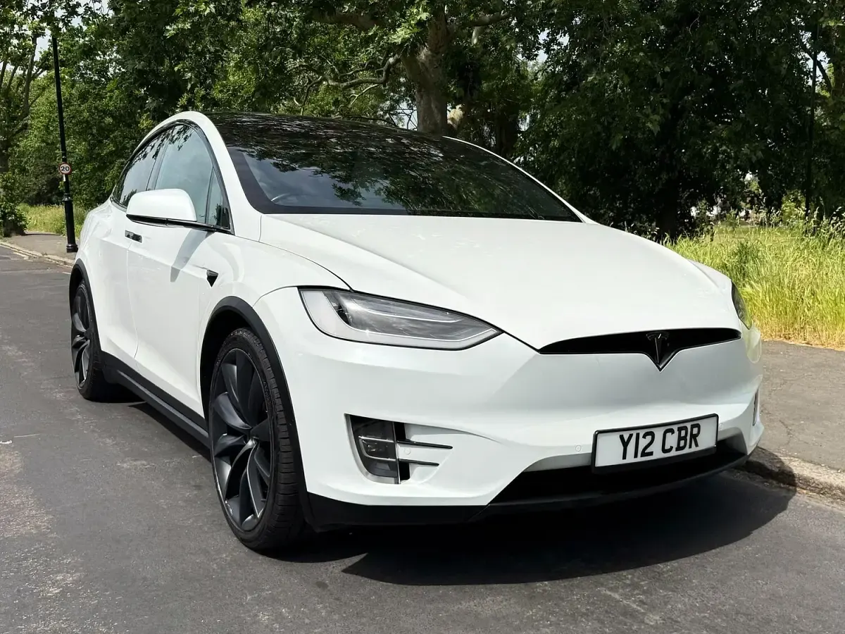 Used Tesla Model X 580 kW (789 HP) 2017 White SUV