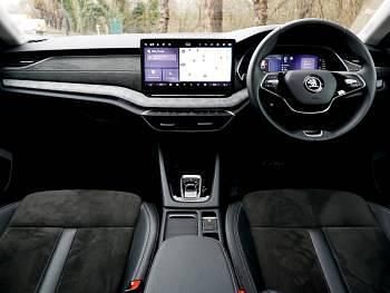 Used Skoda Octavia SE L 150 HP (110 kW) 2024 Black Estate